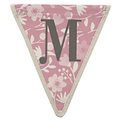 Meri Meri Alphabet Bunting - Letter M, MM-Meri Meri UK, Putti Fine Furnishings