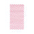 Hot Pink Striped Buffet Guest Paper Napkins