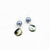 Pearl Bead & Shell Earring - Grey | Putti Fine Fashions 