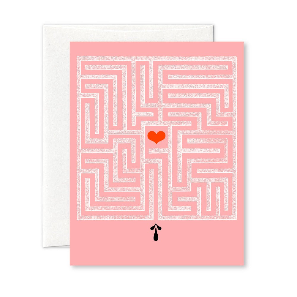"Enter Here" Greeting Card