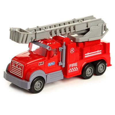 Fire Engine Rescue Truck Pull Back Action Toy | Le Petite Putti