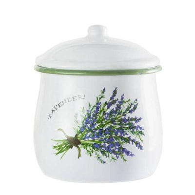 Field Guide Lavender Enamel Jar with Lid