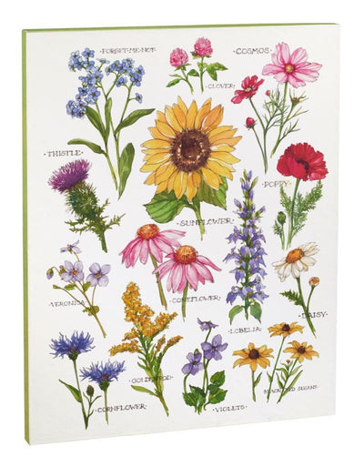 Wildflower Study Canvas Artwork