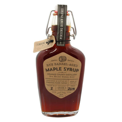 Finding Home Rye Barrel-Aged Maple Syrup | Putti Fine Foods