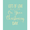 "Christening Day" Greeting Card, BB-Bluebell 33, Putti Fine Furnishings