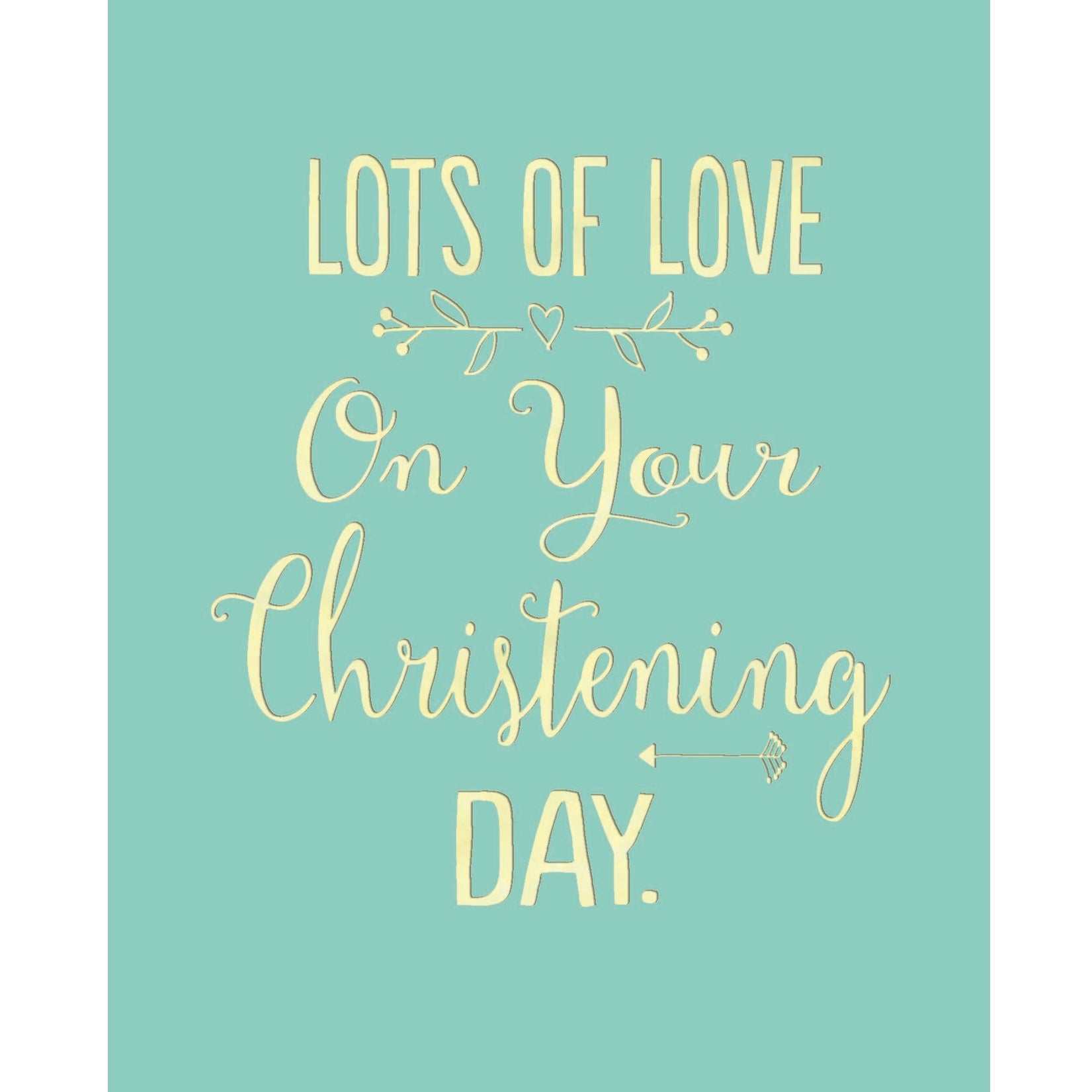  "Christening Day" Greeting Card, BB-Bluebell 33, Putti Fine Furnishings