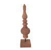 Wooden Finial on Pedestal, K&L- K&L Interiors, Putti Fine Furnishings