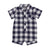  Mud Pie Buffalo Check Romper, MP-Mud Pie, Putti Fine Furnishings