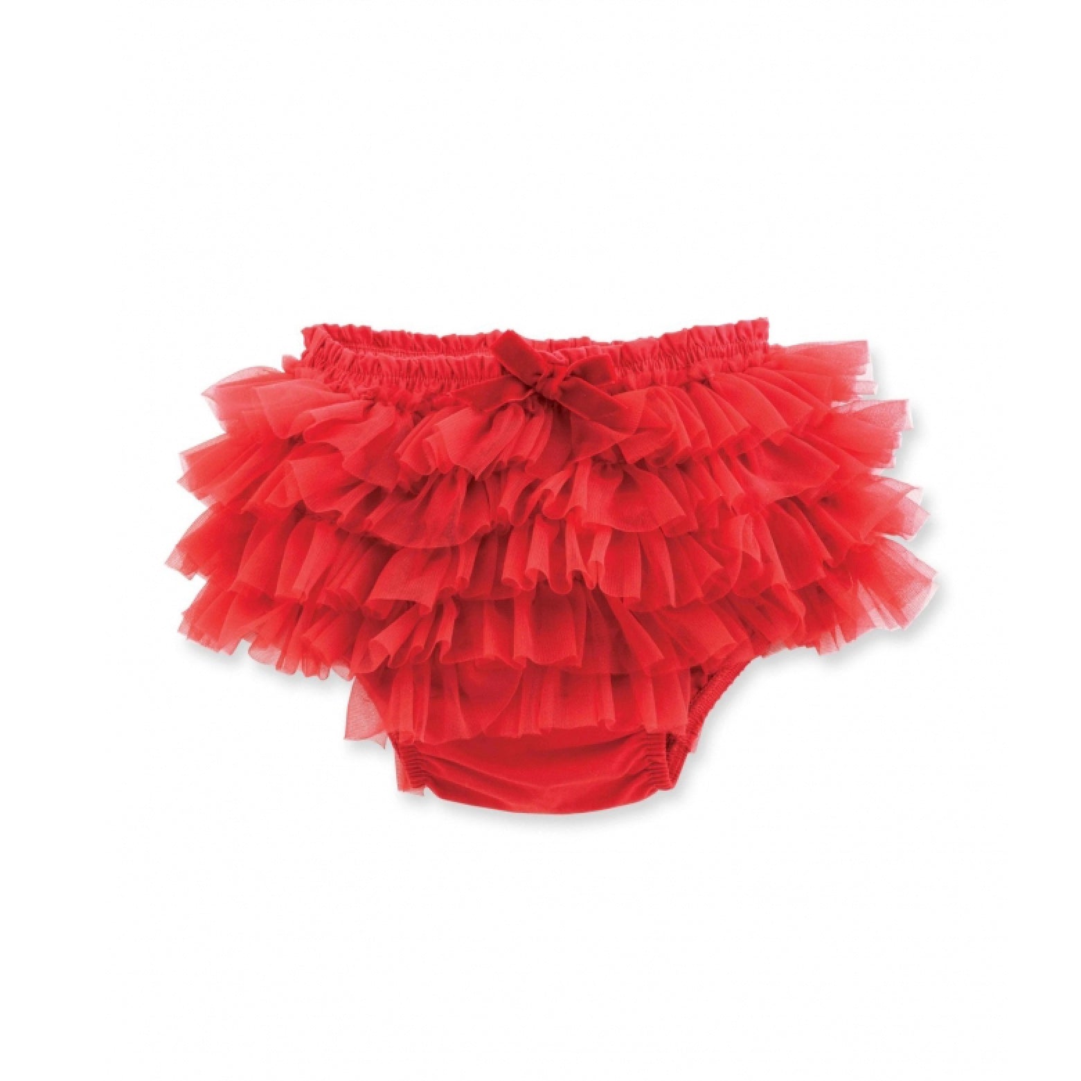  Mud Pie Star Red Ruffle Chiffon Bloomer, TC-Two's Company, Putti Fine Furnishings
