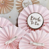 "Team Bride" Pink And Rose Gold Hen Party Badges, GR-Ginger Ray UK, Putti Fine Furnishings
