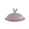 Pink Rabbit Ears Butter Dish, CCO-Creative Co-op - Design Home, Putti Fine Furnishings