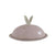  Pink Rabbit Ears Butter Dish, CCO-Creative Co-op - Design Home, Putti Fine Furnishings