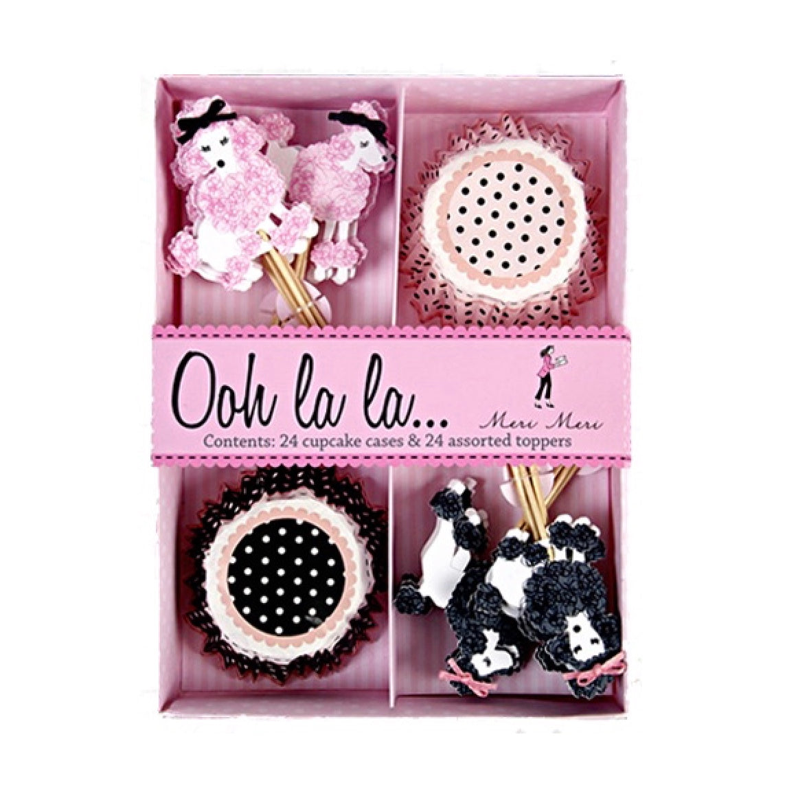  Ooh La La Paris Cupcake Kit, MM-Meri Meri UK, Putti Fine Furnishings