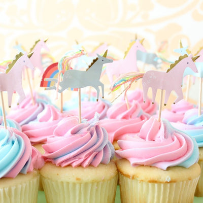 Meri Meri "I Believe in Unicorns"Cupcake Kit