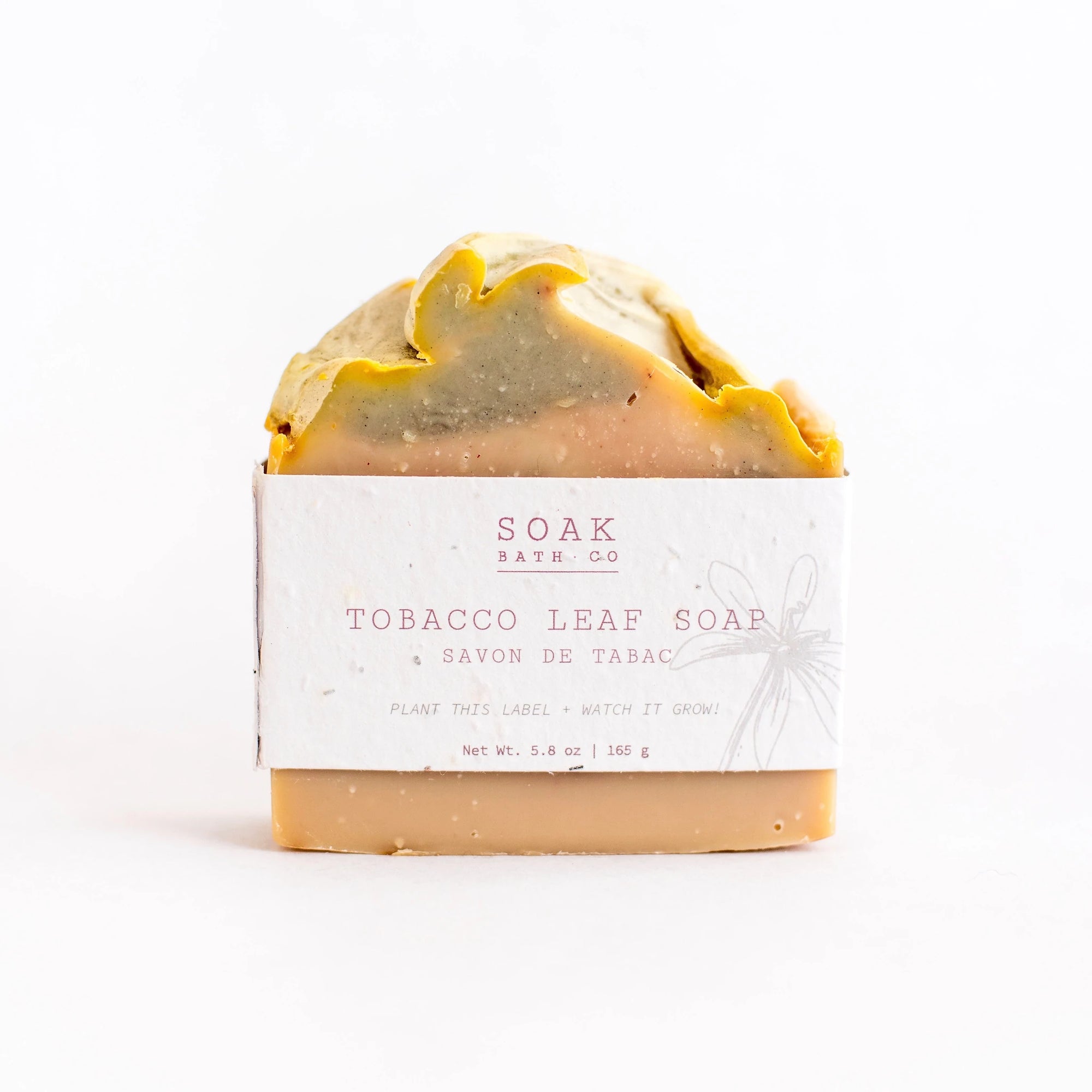 Soak Bath Co. Tobacco Leaf Handmade Soap