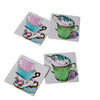Rice DK - Melamine Floral Teacup Coasters, RDK-Rice Denmark, Putti Fine Furnishings