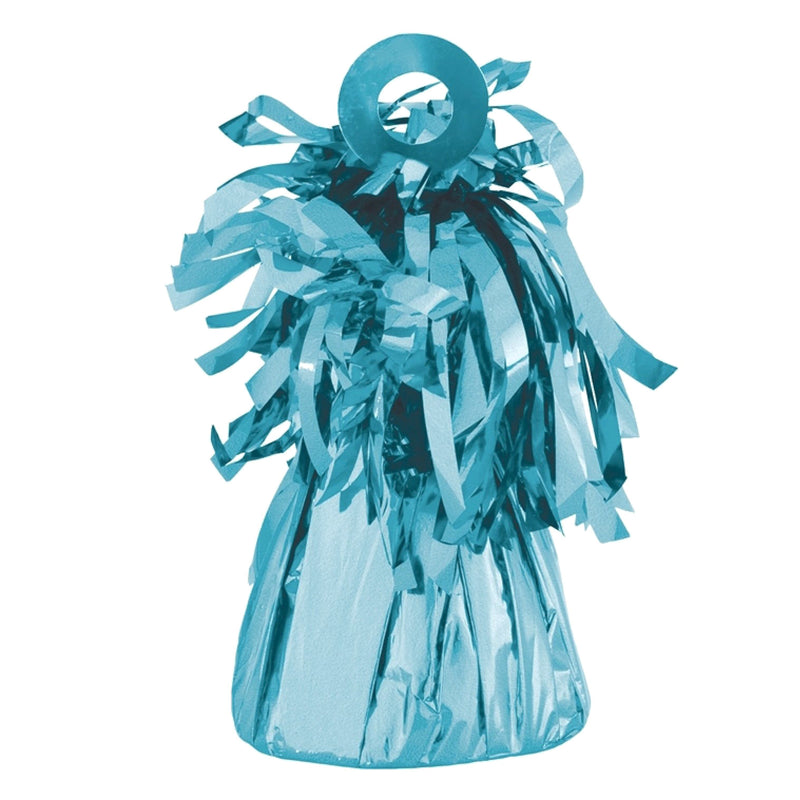 Amscam Caribbean Blue Foil Balloon Weight - Le Petite Putti Canada