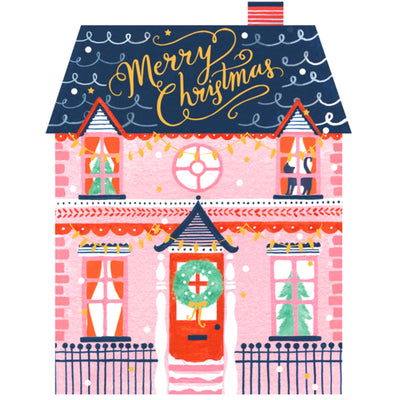 The Art File Trio of Christmas House Boxed Greeting Cards - Putti Canada