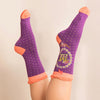 Powder "A to Z" Monogrammed Ankle Socks - M - Putti Fine Fashions Canada