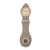 Creative Co op Grey Distressed Wood Wall Clock Putti Fine Furnishings 