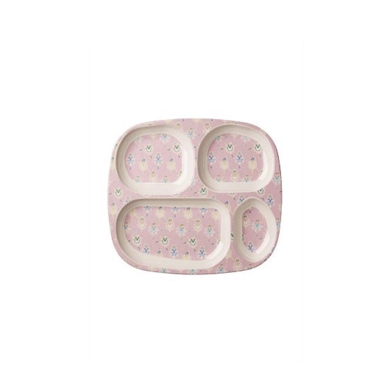  Rice Denmark - 4 Section Kids Plate - Ballet, RDK-Rice Denmark, Putti Fine Furnishings