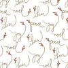 Seasonal Script Wrapping Paper Roll | Putti Christmas Celebrations