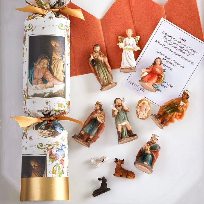  Robin Reed "Nativity" Christmas Crackers, RR-Robin Reed - Paper E Clips, Putti Fine Furnishings