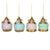 Pastel Petite Fours Ornaments | Putti Christmas 