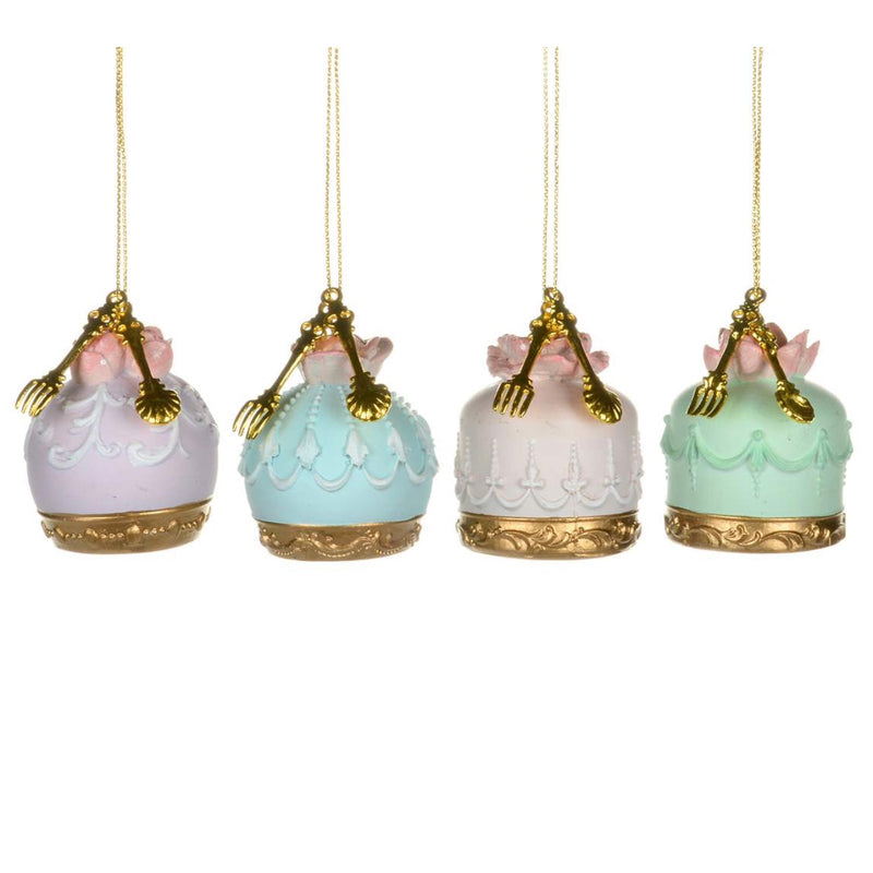 Pastel Petite Fours Ornaments | Putti Christmas 