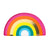 Birthday Brights Rainbow Shaped Plates | Le Petite Putti Canada
