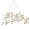 Opalescent "Peace" Ornament | Putti Christmas