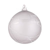 Jim Marvin "Winter Twig" Glass Ball Ornament - Stone Grey, JM-Jim Marvin, Putti Fine Furnishings