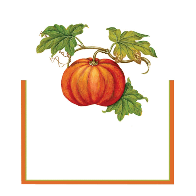 Jardin D'Automne Pumpkin Die Cut Place Card | Putti Celebrations