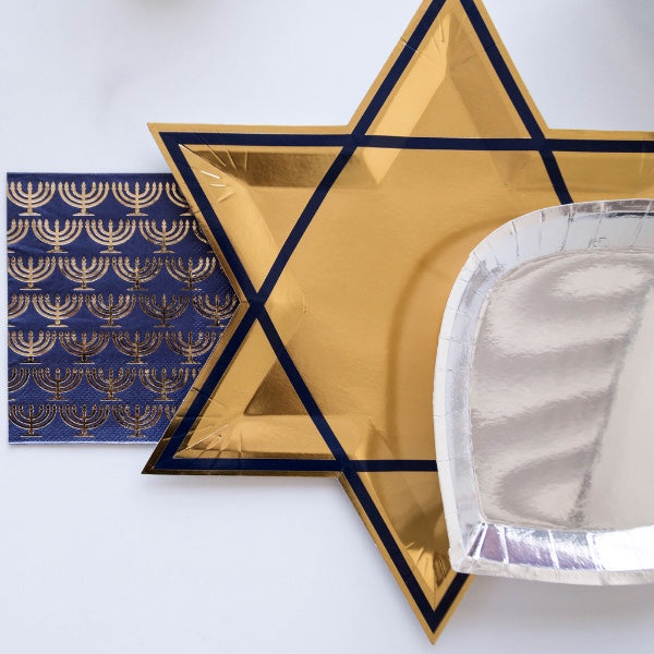 Jollity & Co. Star of David Plate | Putti Celebrations Canada