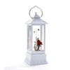 Lantern with Cardinals and Light  | Putti Christmas Celebrations