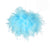 Blue Feather Pom Pom | Putti Celebrations