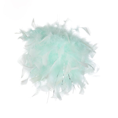 Mint Green Feather Pom Pom | Putti Celebrations