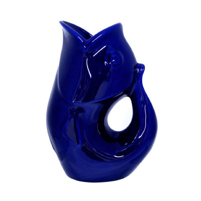 Cobalt GurglePot Gurgle Pot Pitchers | Putti Fine Furnishings Canada