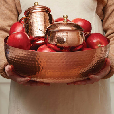 Thymes Simmered Cider Copper Pot Candle | Putti Fine Furnishings