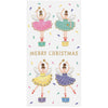 Ballerina "Merry Christmas" Money Wallet Greeting Card