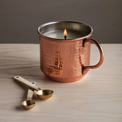 Thymes Simmered Cider Copper Mug Candle | Putti Fine Furnishings