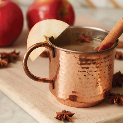 Thymes Simmered Cider Copper Mug Candle | Putti Fine Furnishings
