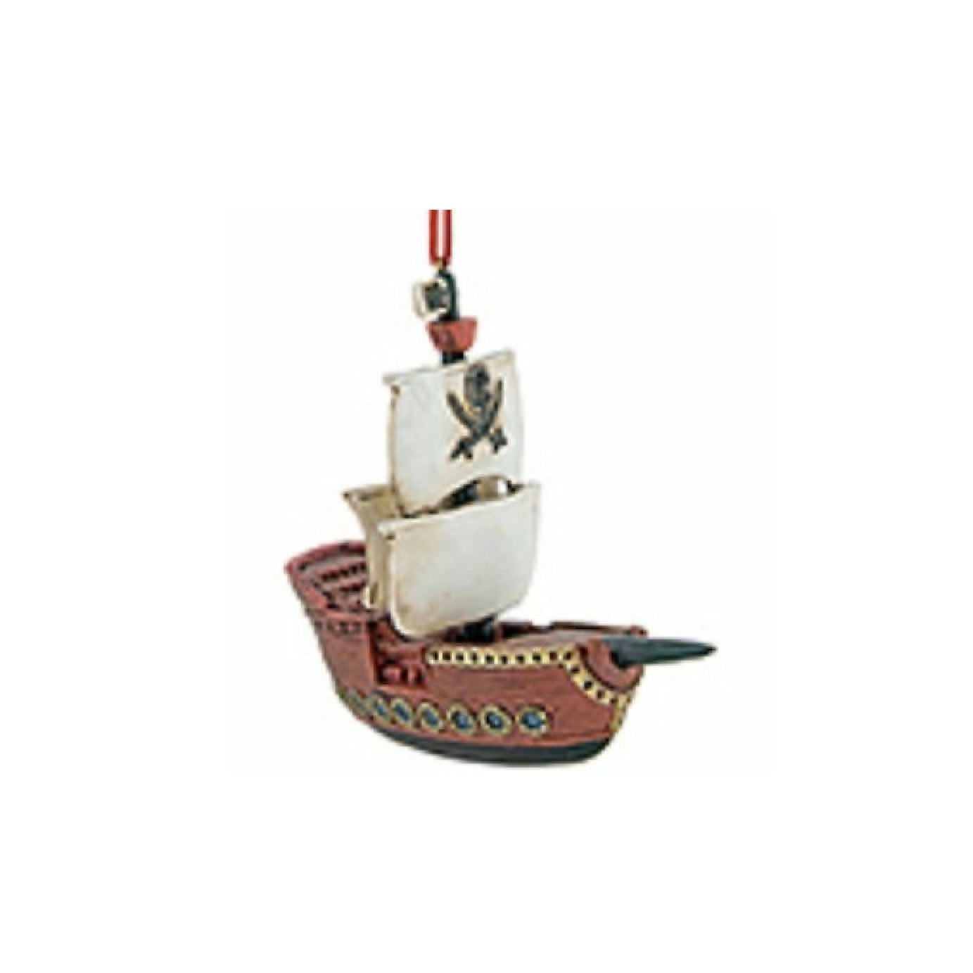 Kurt Adler Pirate Ship Ornament | Putti Christmas Celebrations