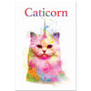 Nobleworks Caticorn Birthday Greeting Card  | Putti Celebrations