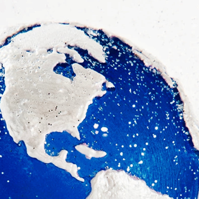 CoolSnowGlobes - Blue Earth Snow Globe