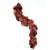 Red Magnolia Leaf Garland | Putti Christmas Decorations 