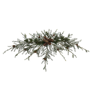 Sullivans Pine Door Swag | Putti Christmas Decorations