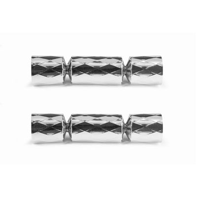 Mini Silver Diamond Christmas Crackers Putti Christmas Celebrations