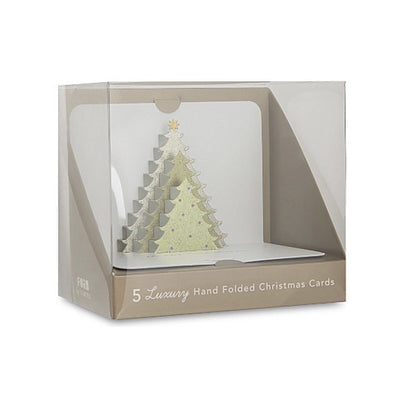 The Art File Christmas Tree Pop Up Boxed Christmas Cards | Putti Christmas Celebrations