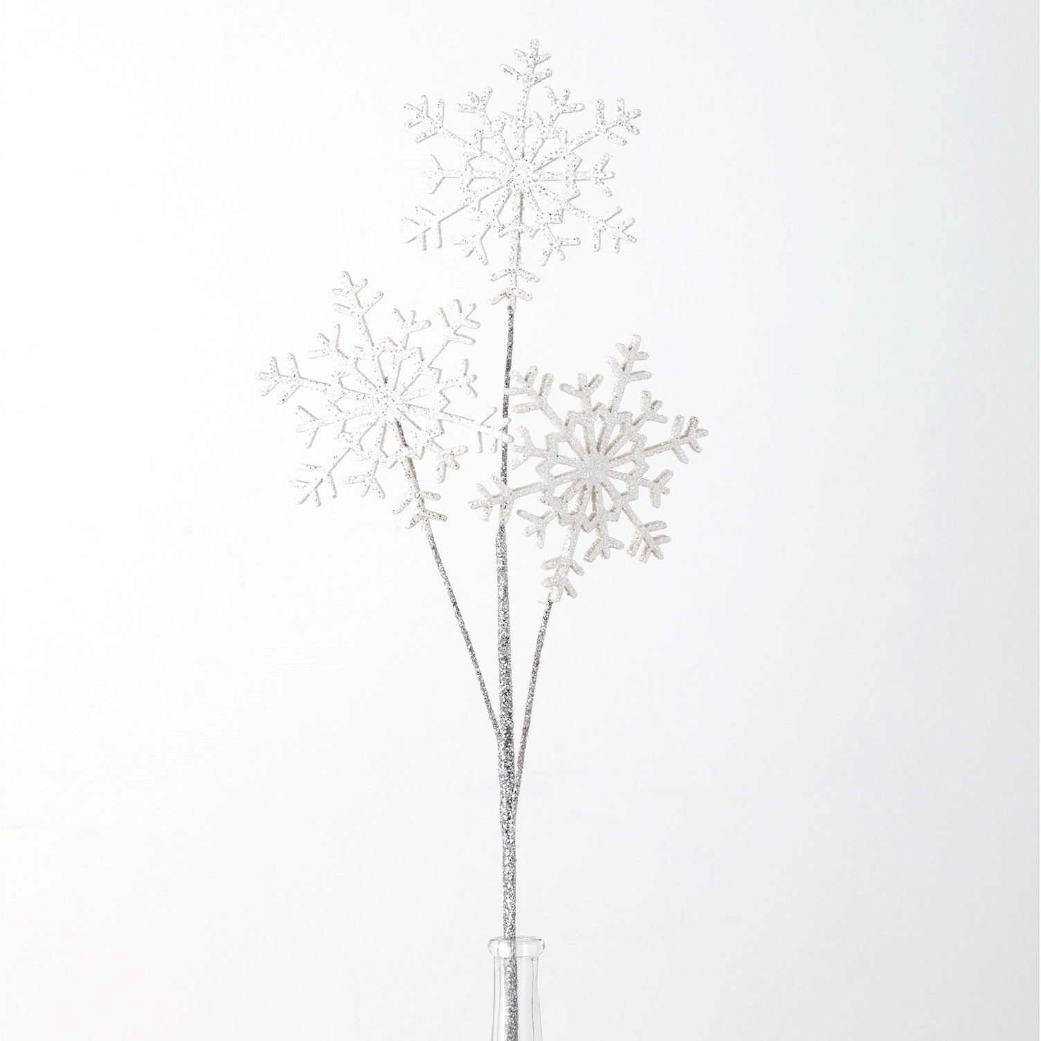 Sullivans White Snowflake Spray | Putti Christmas Decorations 